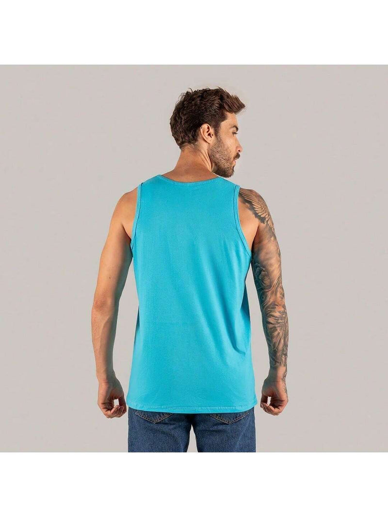 Printed T-Shirt Sleeveless Tank Top Model For Gym Too Blse