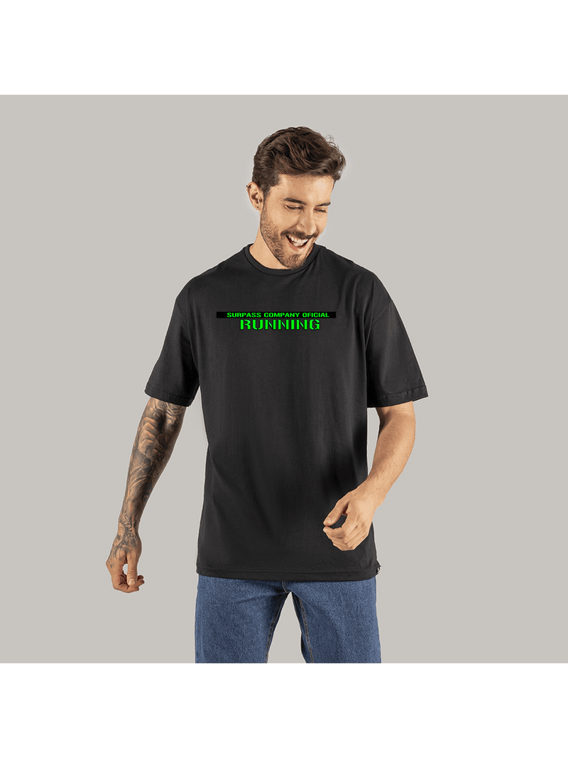 Camiseta Moda StreetWear Oversized Camisetão Shirt Running Company