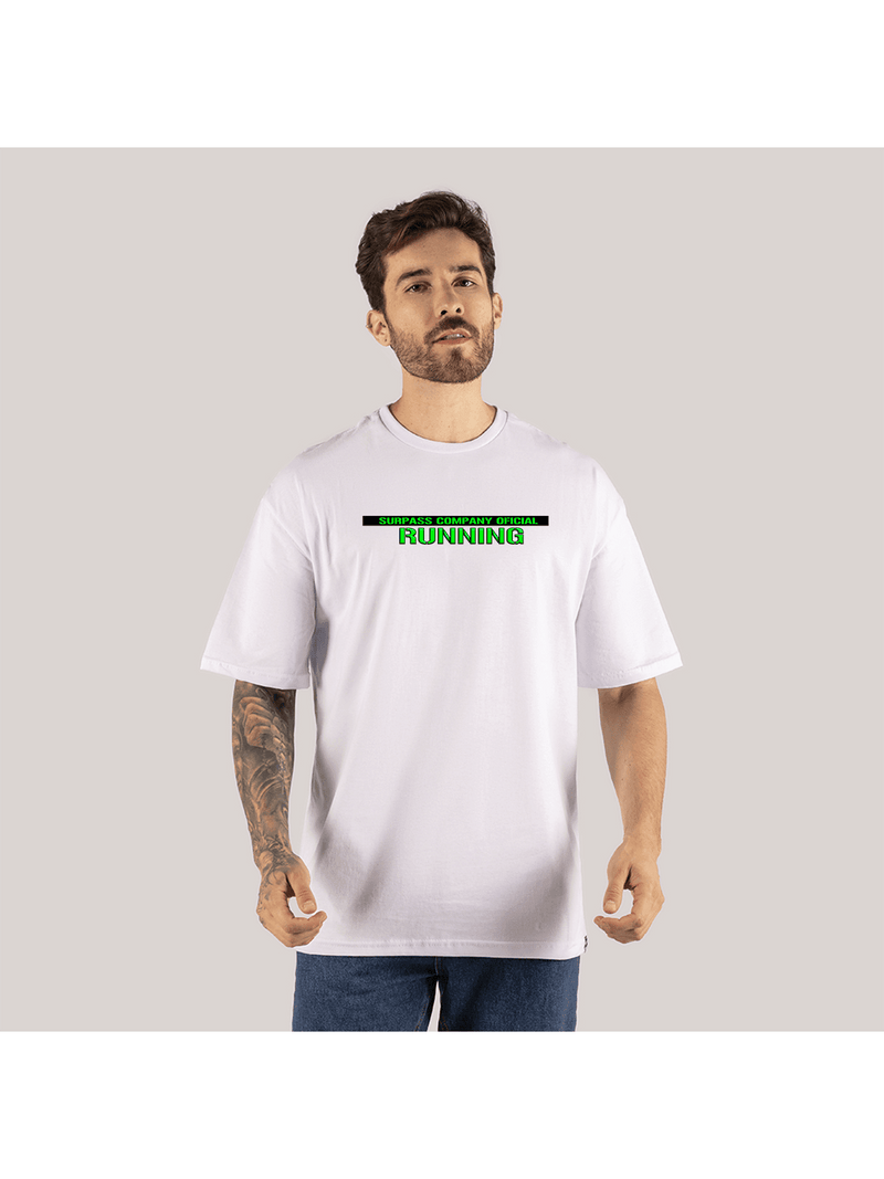 Camiseta Moda StreetWear Oversized Camisetão Shirt Running Company