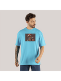 Camiseta Blusão Oversized Estampada Algodão Moda StreetWear Skyl Doll