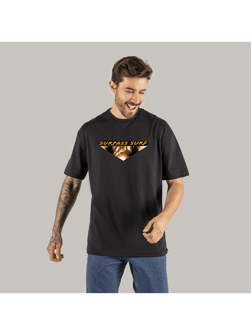 Camiseta Surpass Surf Moda StreetWear Oversized Camisetão Shirt