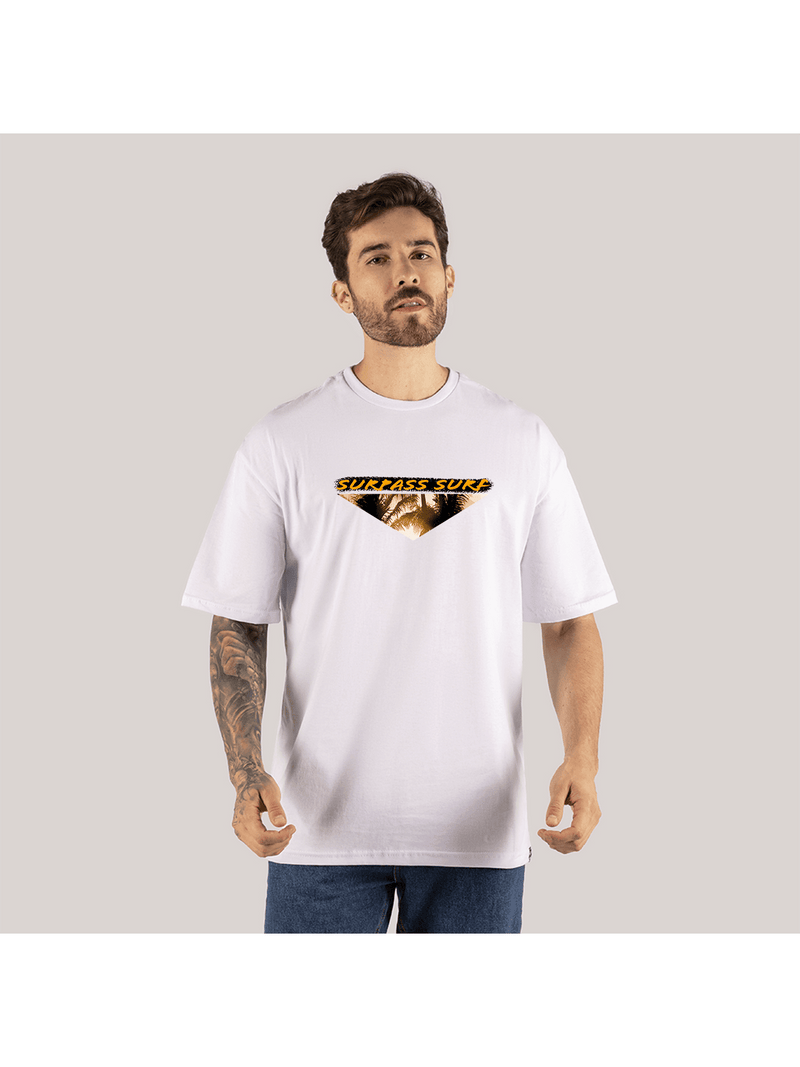 Camiseta Surpass Surf Moda StreetWear Oversized Camisetão Shirt