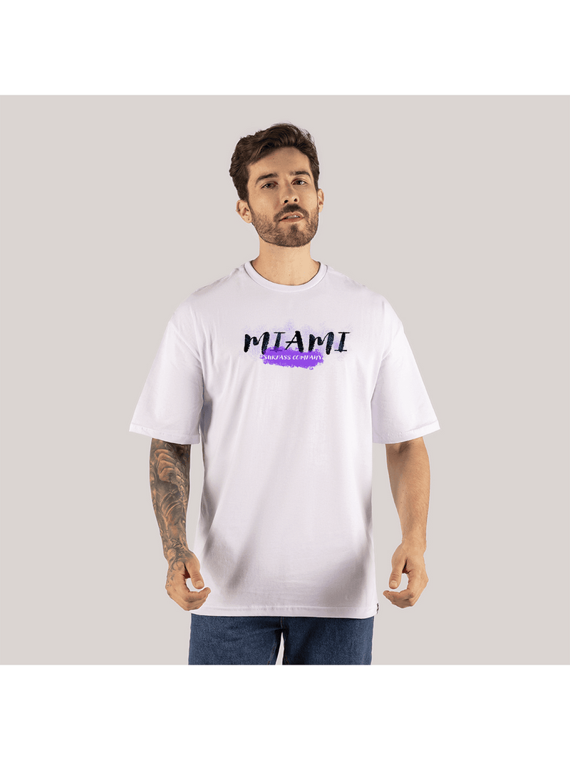 Camiseta Moda StreetWear Oversized Camisetão Shirt Malibu