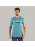 Camiseta T-Shirt Slim Moda Streetwear Algodão Miami Florida