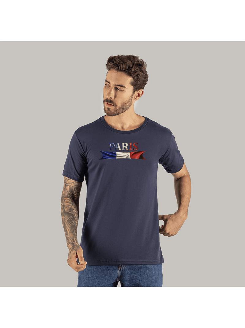 Camiseta 30.1 T-Shirt Moda Rua Street Surf Estampada Paris Air