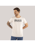 Camiseta Algodão Macio Confortável Estampada DTF Paris Surprass