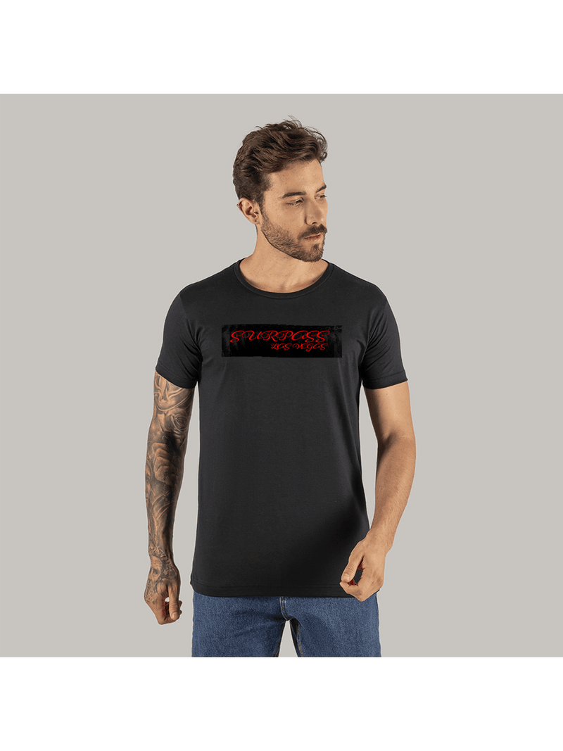 Camiseta Algodão 30.1 Penteada Estampada Confortável Sur Los