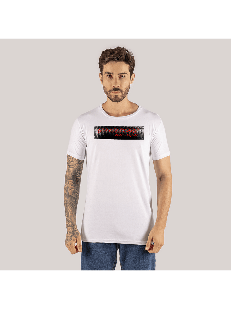 Camiseta Algodão 30.1 Penteada Estampada Confortável Sur Los