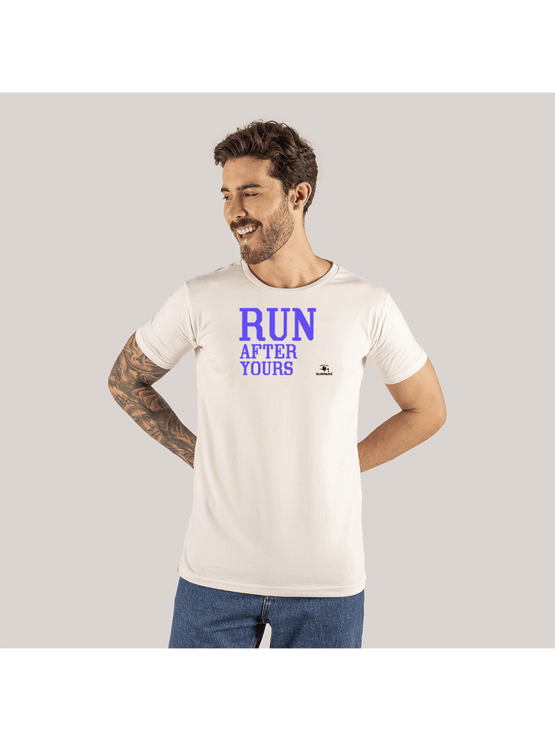 Camiseta 30.1 T-Shirt Moda Rua Street Surf Estampada Run After