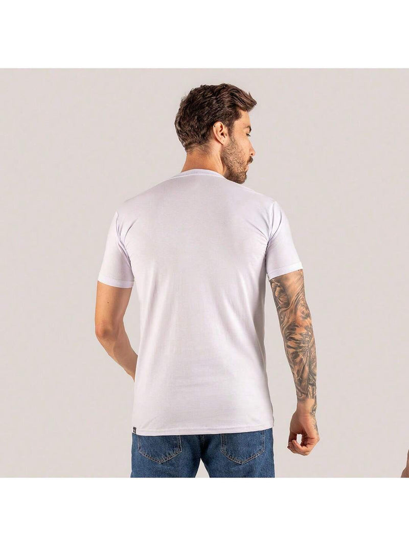 Camiseta T-Shirt Slim Moda Streetwear Algodão Surpass Surf