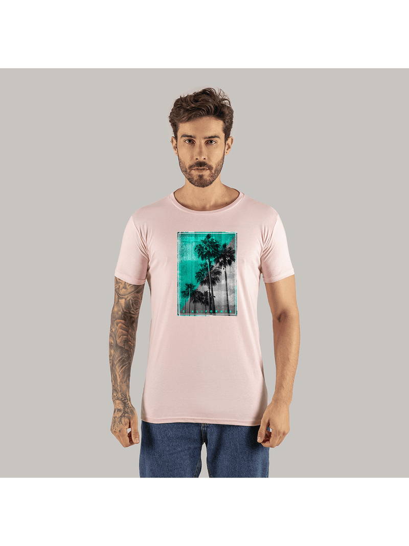 Camiseta Algodón Estampada 30.1 Combed Surfing