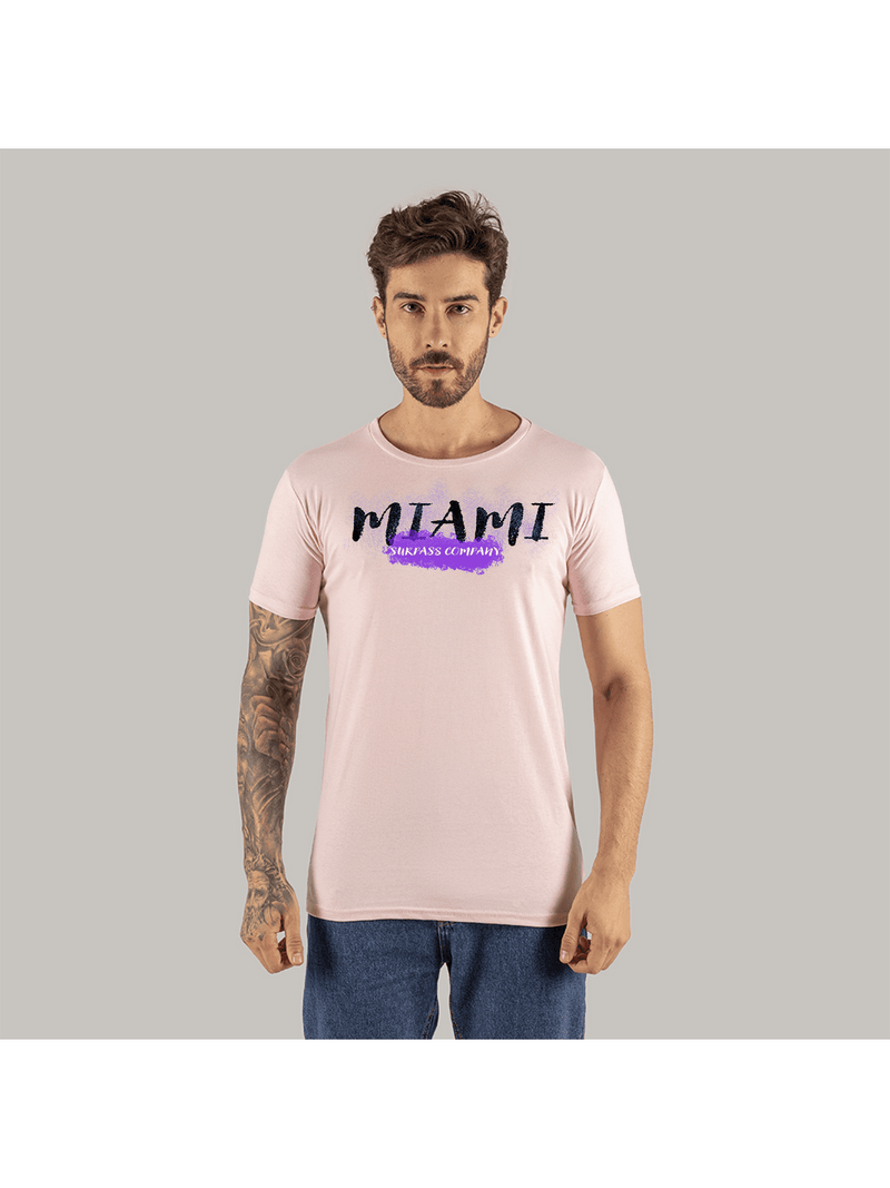 Camiseta Algodão T-Shirt Streetwear Malibu