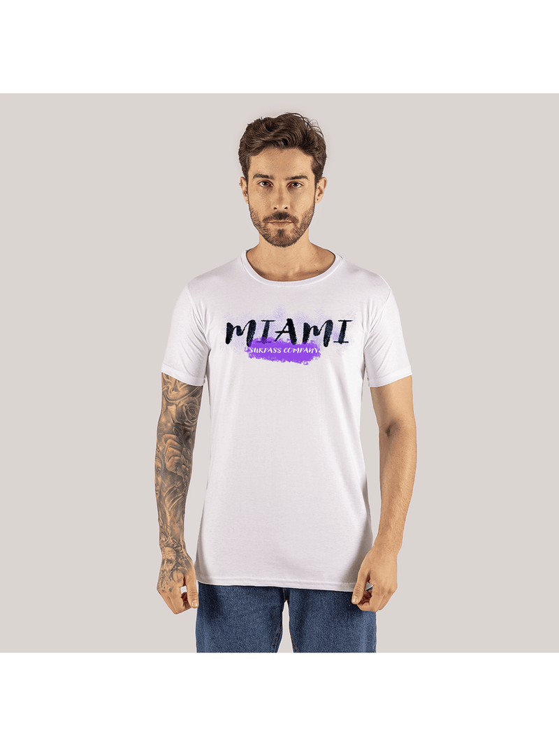 Camiseta Algodão T-Shirt Streetwear Malibu