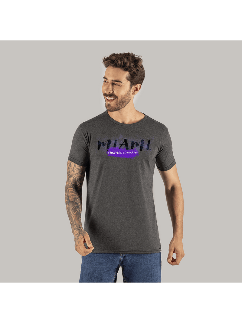 Camiseta Algodão T-Shirt Streetwear Malibu