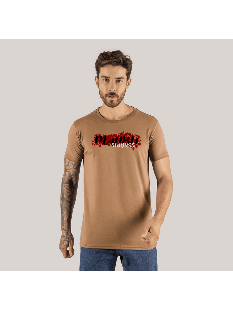 Camiseta T-Shirt Slim Moda Streetwear Algodão Running