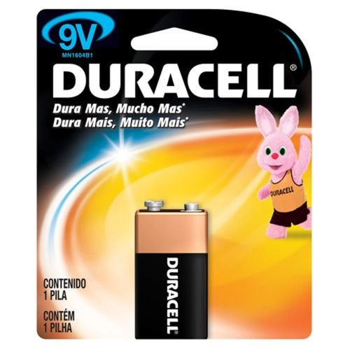 bateria duracell 9v