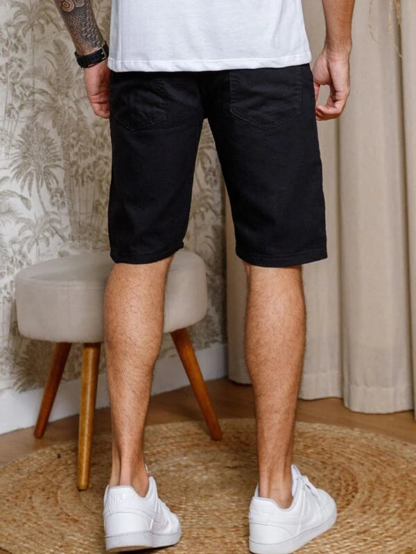 Bermudas de sarga para hombre