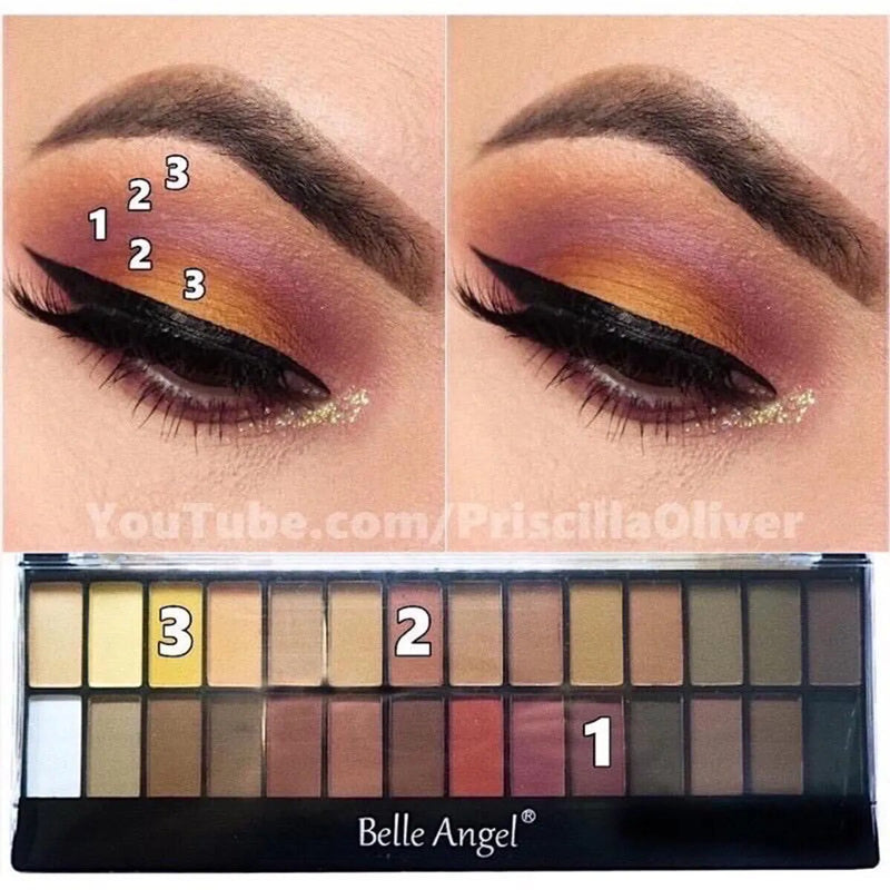 Eyeshadow Palette 28 Colors - Belle Angel 