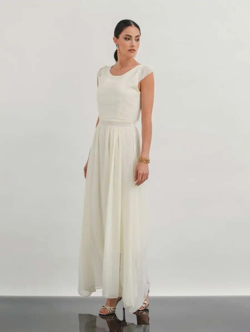 Plain Women's Long Dress - Casual, Elegant and Versatile Style, perfect for special occasions or a relaxed day 