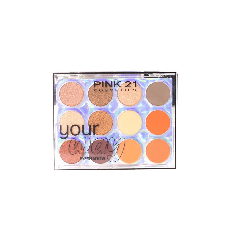 Your Way Eyeshadow Palette 12 colors - Pink 21 