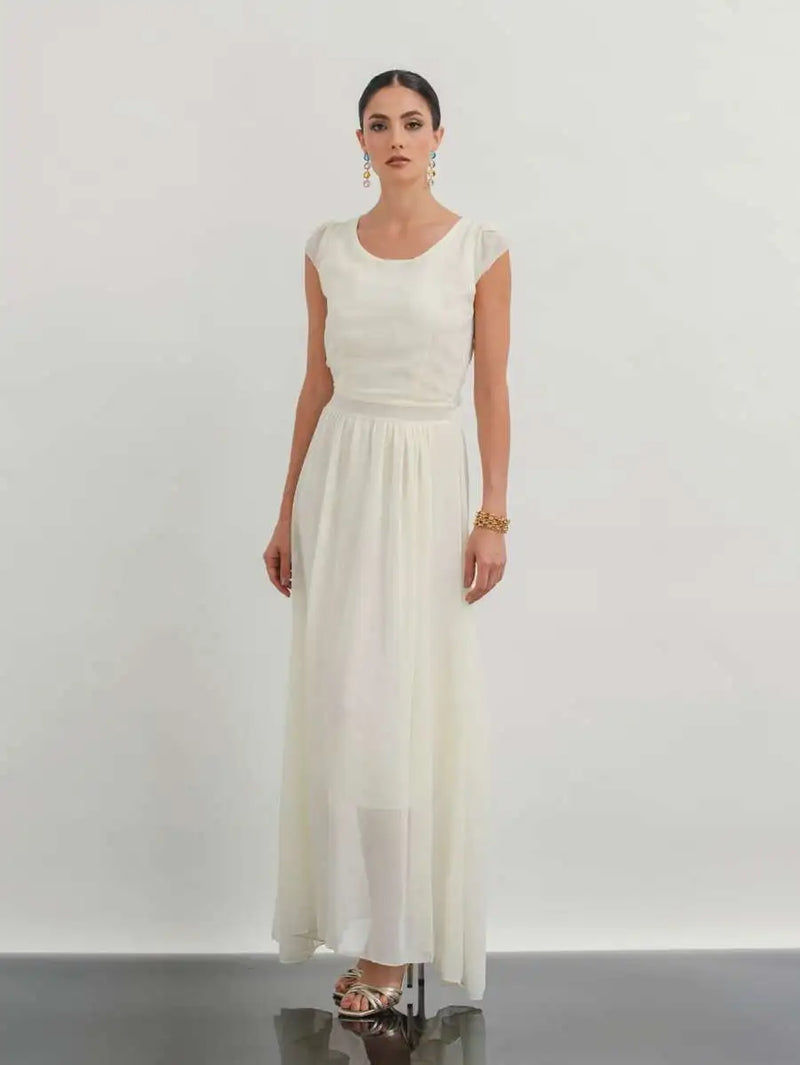 Plain Women's Long Dress - Casual, Elegant and Versatile Style, perfect for special occasions or a relaxed day 