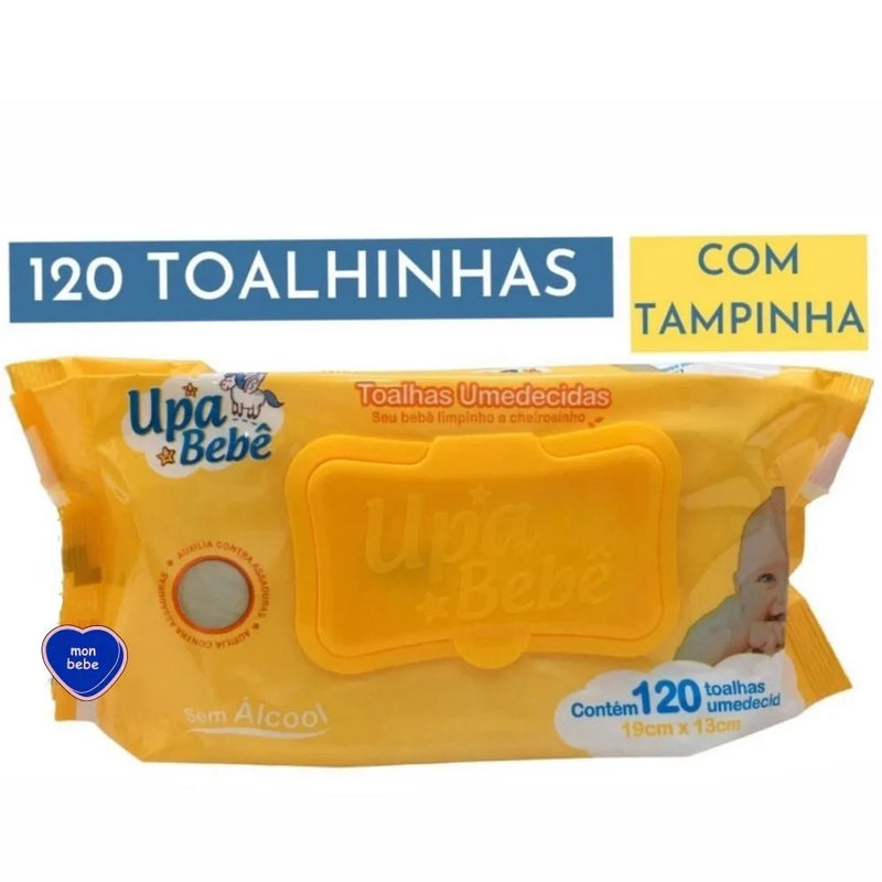 Upa Bebê Wet Wipes/Towels With 120 Units 