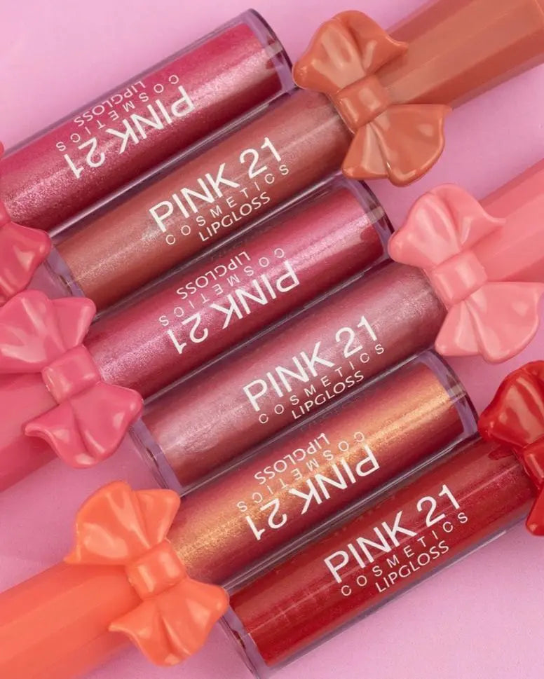 Shine Lacinho Lip Gloss - Pink 21 