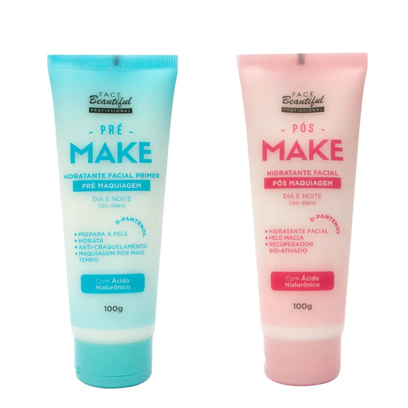 Moisturizing Post and Pre Make Line - Face Beautiful 