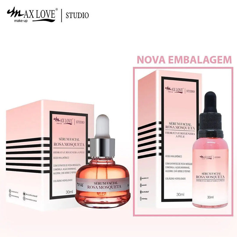 Rosehip Facial Serum Moisturizes and Regenerates the Skin - Max Love 