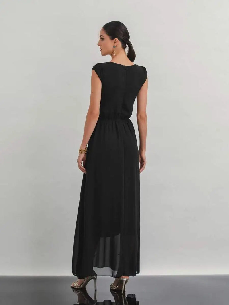 Plain Women's Long Dress - Casual, Elegant and Versatile Style, perfect for special occasions or a relaxed day 