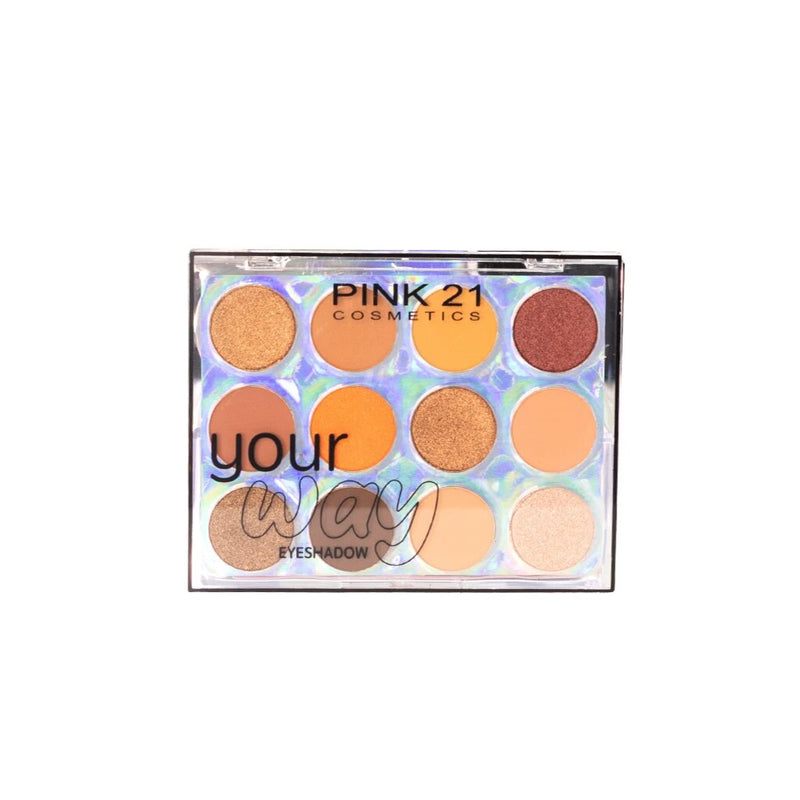 Your Way Eyeshadow Palette 12 colors - Pink 21 