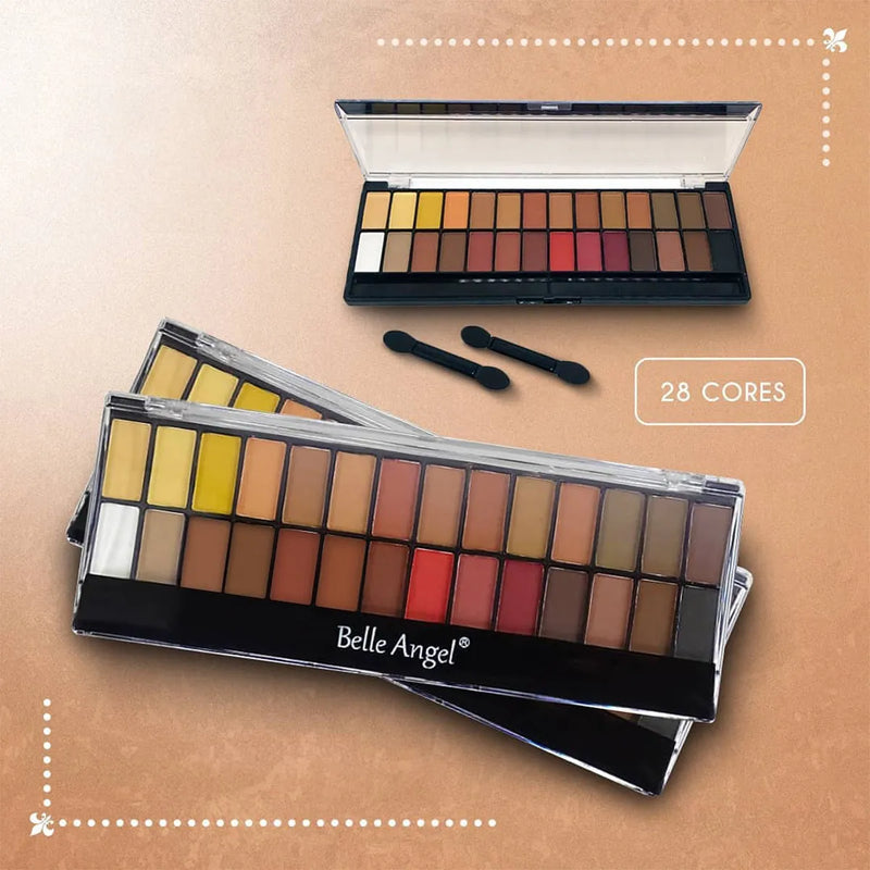 Eyeshadow Palette 28 Colors - Belle Angel 