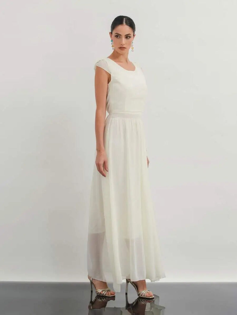 Plain Women's Long Dress - Casual, Elegant and Versatile Style, perfect for special occasions or a relaxed day 