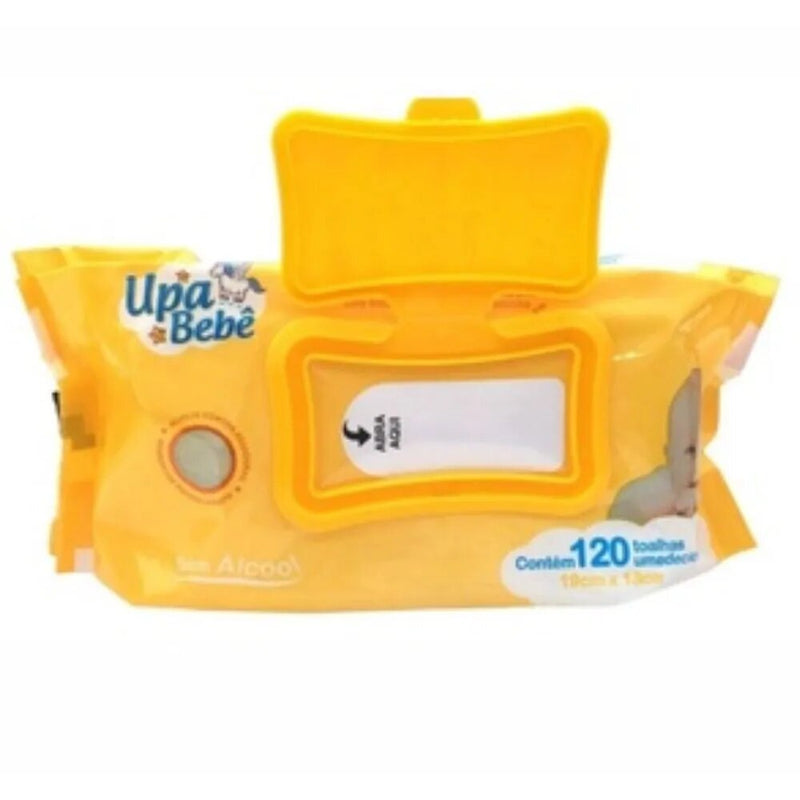 Upa Bebê Wet Wipes/Towels With 120 Units 