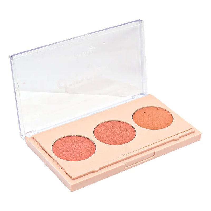 Tropical Skin Blushes Trio Palette - Dapop 