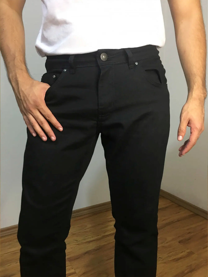 Calça Masculina Skinny Jeans Preto - Blackhurst