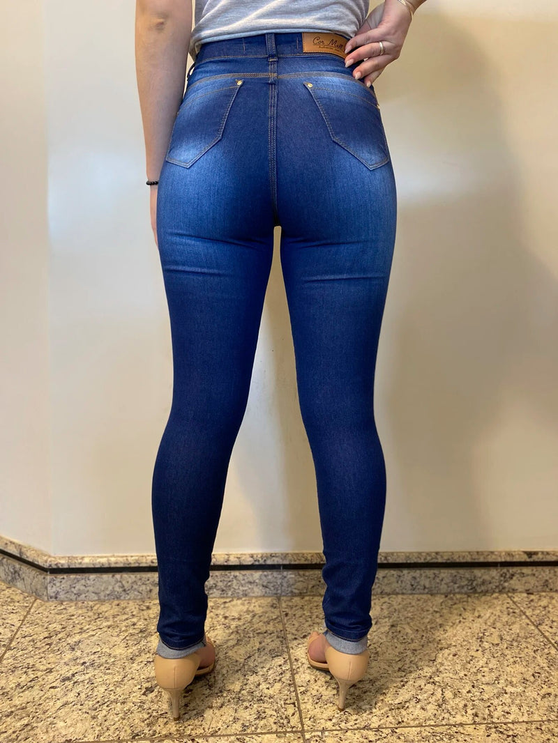 Calça Feminina Skinny Jeans Simples - Blackhurst