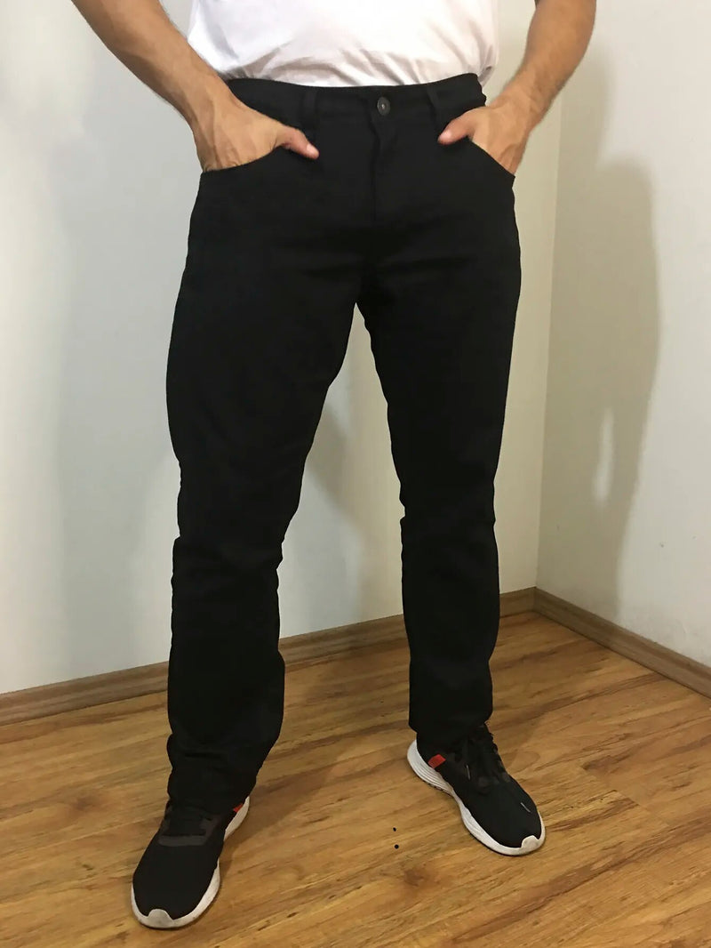 Calça Masculina Skinny Jeans Preto - Blackhurst