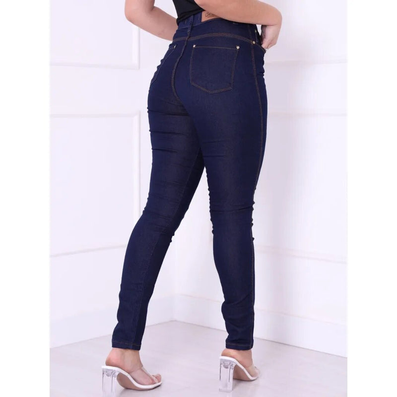 Calça Feminina Skinny Jeans Escuro - Blackhurst