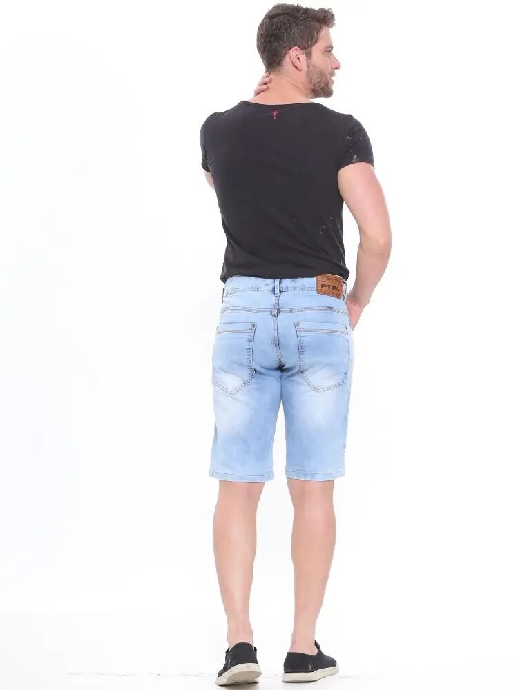 Bermuda Masculina Jeans Claro Lazúli - Blackhurst