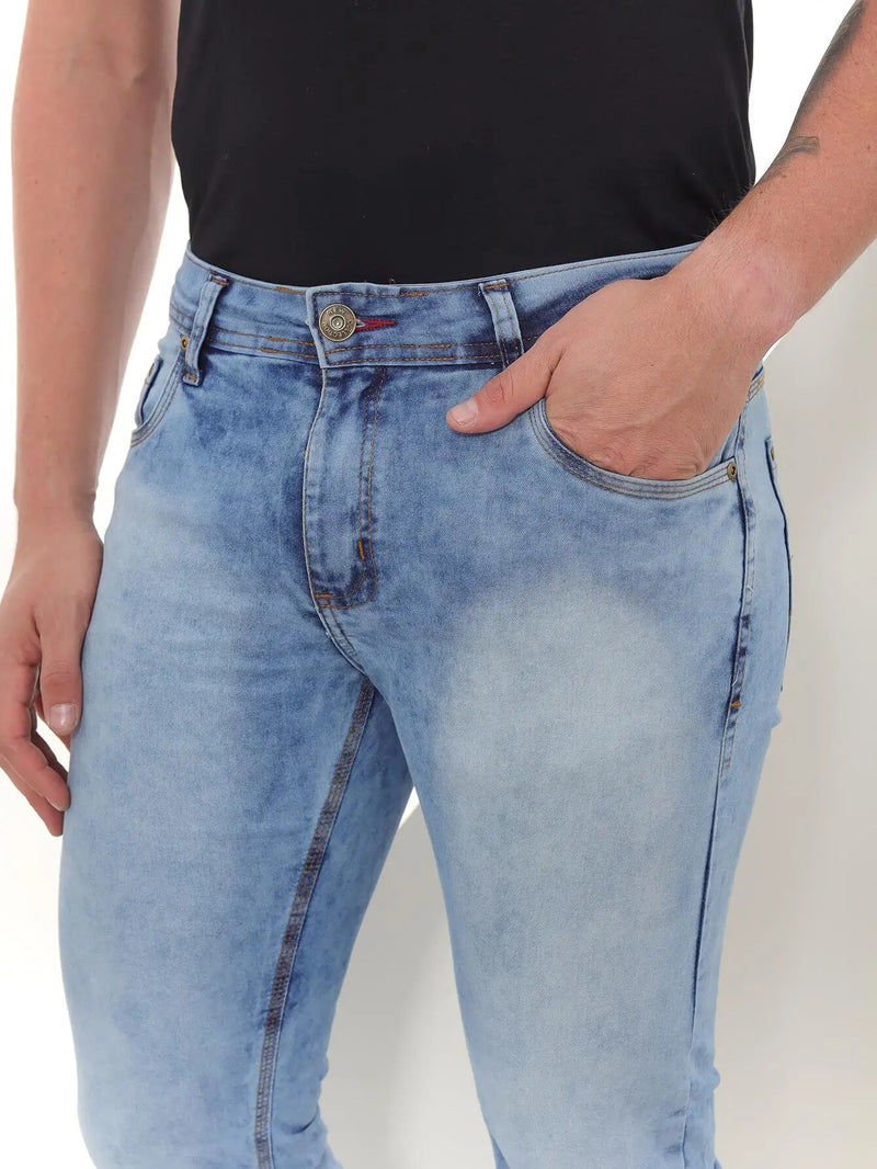 Calça Masculina Skinny Jeans Claro Lazúli - Blackhurst