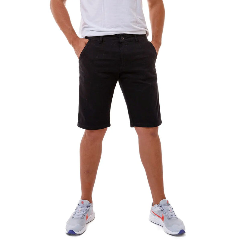 Bermuda Masculina Sarja Esporte Fino Preto - Blackhurst