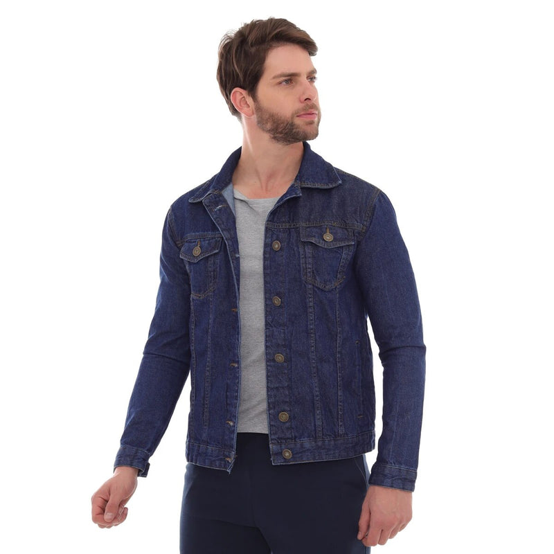 Jaqueta Masculina Jeans Escuro - Blackhurst