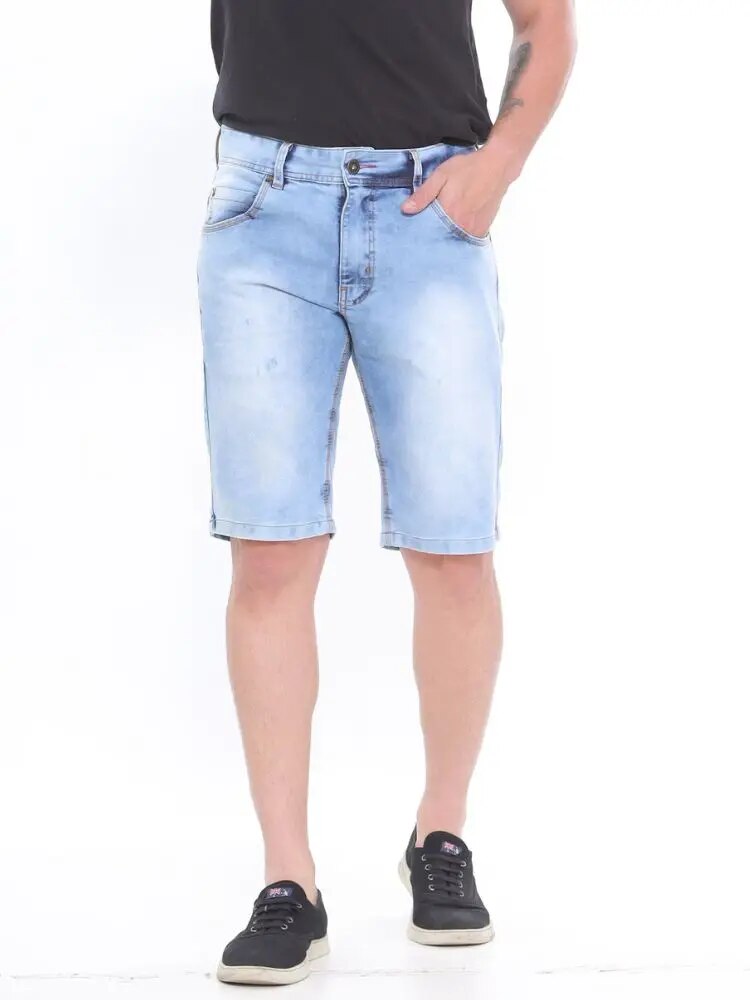 Bermuda Masculina Jeans Claro Lazúli - Blackhurst