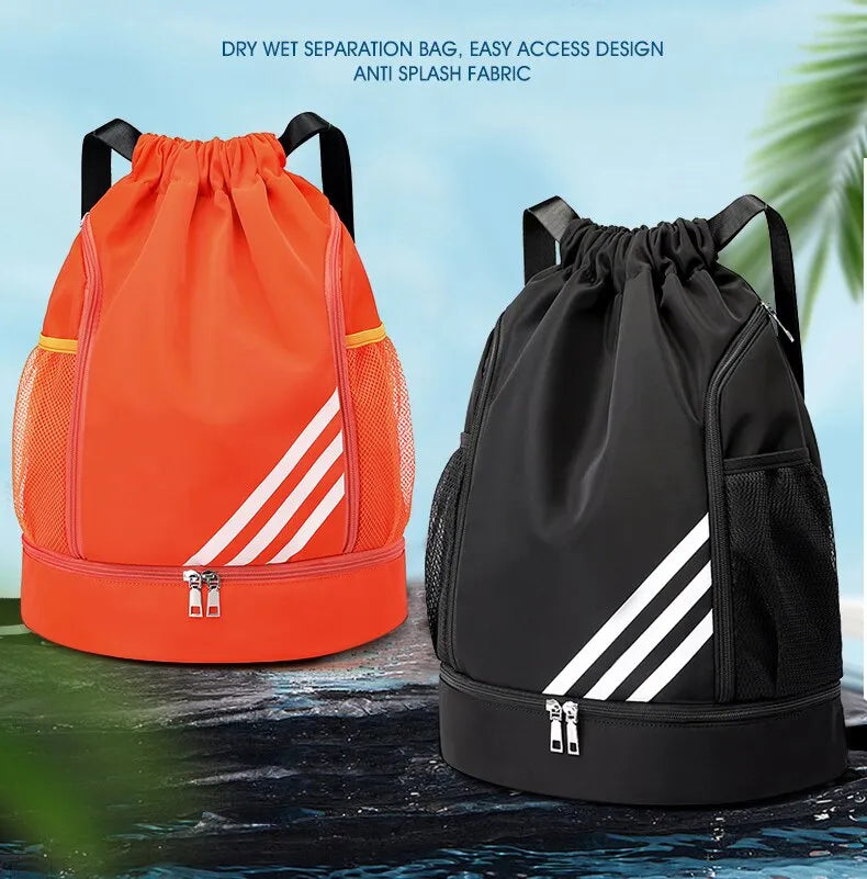 Mochila Desportiva Impermeável para Basquetebol, Viagem, Natação, Fitness e Aventuras ao Ar Livre - Blackhurst