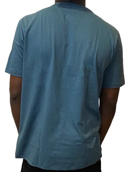 Camiseta Masculina Estampa Floral Sortida Azul Cadete - Blackhurst