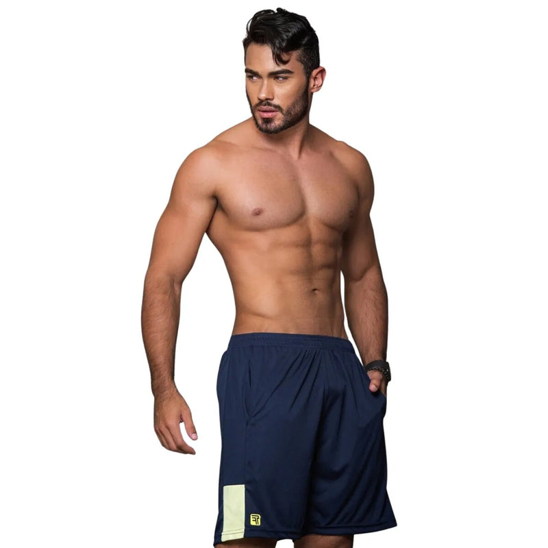 Bermuda Lisa Dry Fit Academia Masculino - Blackhurst