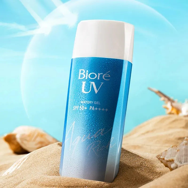 UV Aqua Rich Water Essence Sunscreen Cream, Whitening Lotion, Skin, Face and Body Care, Japan Biore, Sunscreen Gel, SPF50 