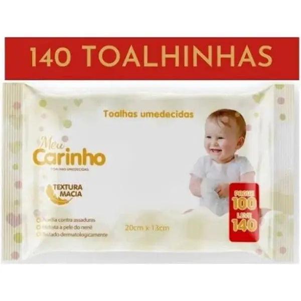 Toalha umedecida Meu Carinho - 140 unidades Blackhurst