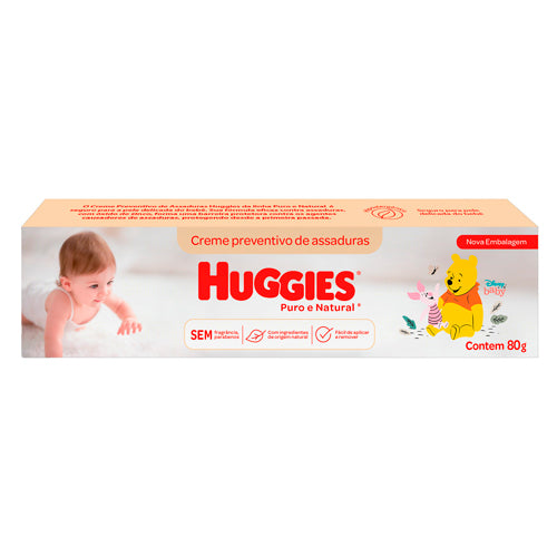 Huggies Crema Pura y Natural para la Dermatitis del Pañal - 80g